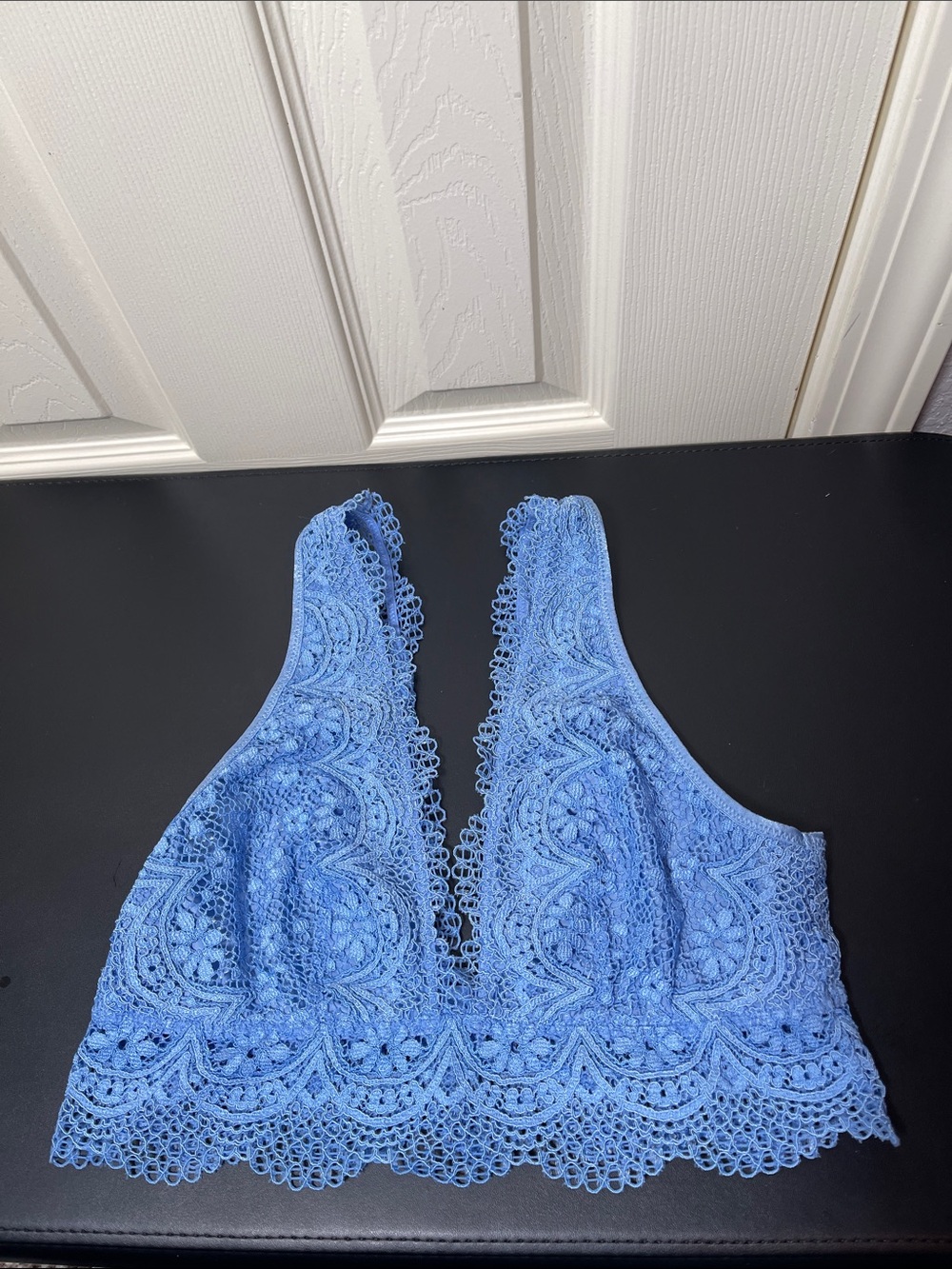Victoria's Secret Sky Blue Lace Bralette